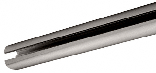 CRL HYD84BN Brushed Nickel 84" Hydroslide Sliding Shower Door Upper Track - Picture 3 of 3