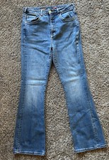 Anthropologie Pilcro The Icon Flare Jeans 31 High Rise Stretch Denim