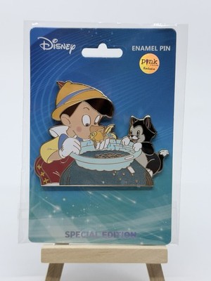 Disney PALM Pinocchio Figaro Cleo 3  LE 200 Exclusive Pink A La Mode NEW