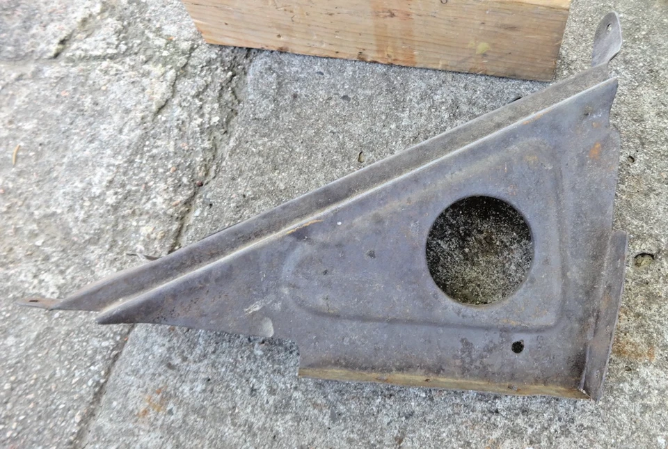 Ford Modelo T 1926 1927 PISO DELANTERO TABLERO SOPORTES LATERALES / ELEVADORES Original Cpe 2 puertas Foto 3 de 4