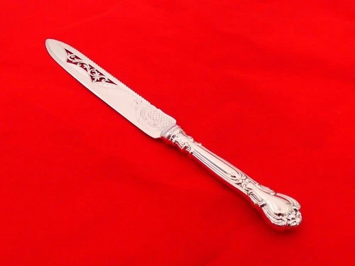 Antique Gorham for Birks Sterling Silver Chantilly Rare Cake / Ice Cream Saw RB8