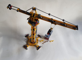 LEGO 7905 Tower Crane 7905-1 Building Crane 2006 Construction 100% Complete