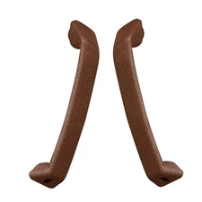 2pc Medium Saddle Interior Car Door Pull Handles for 1973-1975 C3 Base Corvette