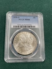 1898O Morgan Dollar PCGS MS 66
