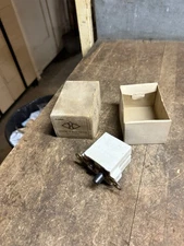 New NOS PAT’D Mar 13 1900 Diamond H Push Switch Electric 10 Amp 220V W Box USA