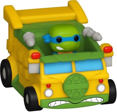 FUNKO Bitty POP! Ride: Teenage Mutant Ninja Turtles - Leonardo with Van (TMNT) [