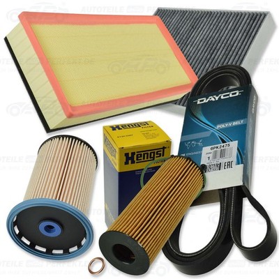 Inspektionskit Filter Satz Paket XXL (AK) VW TOUAREG II 3,0TDi  mit Motor CAS*