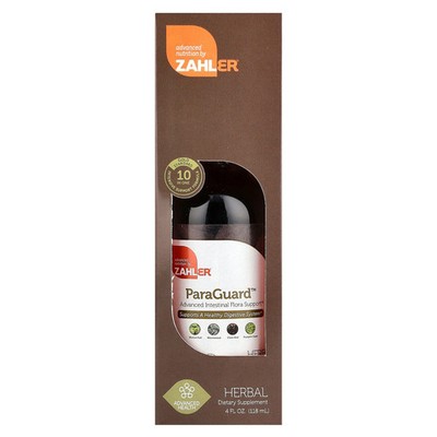 Zahler ParaGuard Advanced Intestinal Flora Support 4 fl oz 118 ml GMP Quality