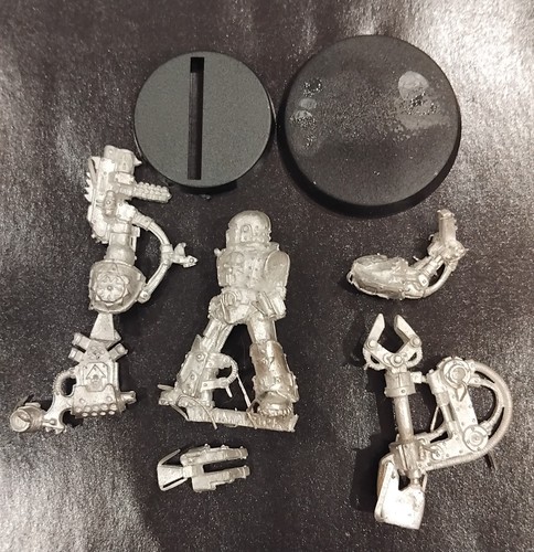 warhammer 40k oop rare metal iron warriors chaos space marines warsmith