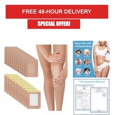 20Pcs Castor Oil Pack Wrap - Self-Adhesive Patches for Pain Relief