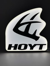 Team Hoyt tiro con l'arco arco caccia trofeo buck illuminazione LED insegna neon uomo grotta