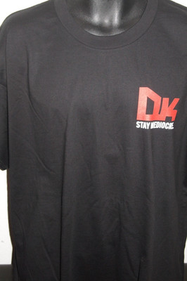 NWOT Dirty Kid Co Heckler & Koch MP5A3  Graphic Logo Black Tshirt Size Mens L