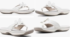 Clarks Cloudsteppers Cushion Soft sandals for women Brinkleyflorah , size 7 US