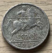 Spain 10 Centimos 1941