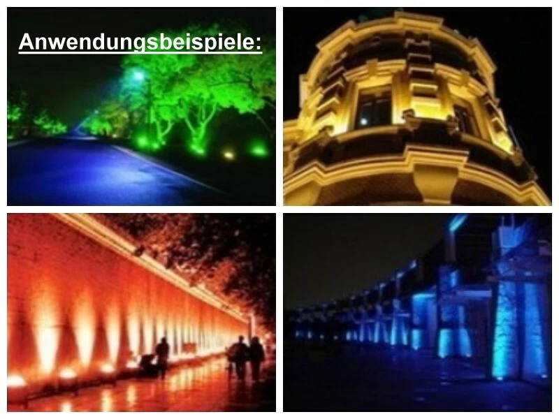 Profi Smart LED RGB+CCT 25W Gartenstrahler IP66 Funk WiFi Wlan Alexa steuerbar - Bild 3 von 4