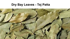 Dry Bay Leaves Tej Patta Tejpata Leaves Indian Cooking Spices 50gm (1.7 OZ)`