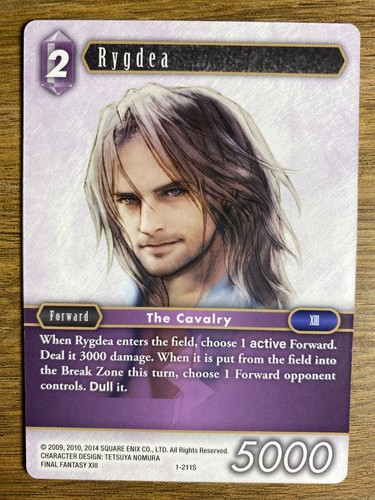 Juego de Cartas Coleccionables Final Fantasy TCG Opus 1 SIN LÁMINA Singles Legend Hero Raro Com - Imagen 209 de 214