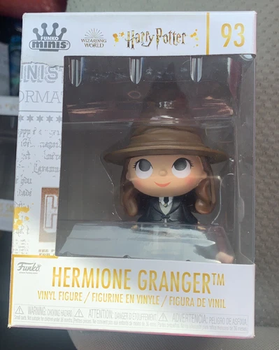 Funko Minis Harry Potter Hermione Granger w/ Sorting Hat #93 Vinyl Figures