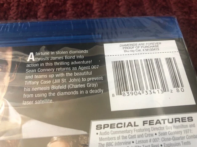 Diamonds Are Forever (Blu-ray Disc, 2015) *Brand New Sealed* - Image 4 of 4