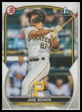 2023 Bowman Jase Bowen Prospects Pittsburgh Pirates
