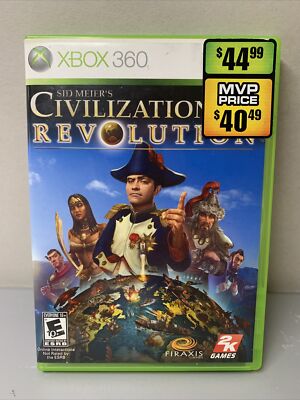 Sid Meier's Civilization: Revolution (Microsoft Xbox 360, 2008) TESTED