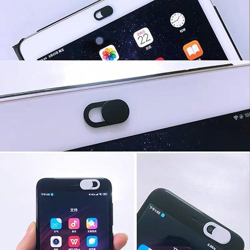 2x Webcam Cover Slider Laptop Tablet Macbook Ultra Thin Privacy Security Camera - Afbeelding 4 van 7