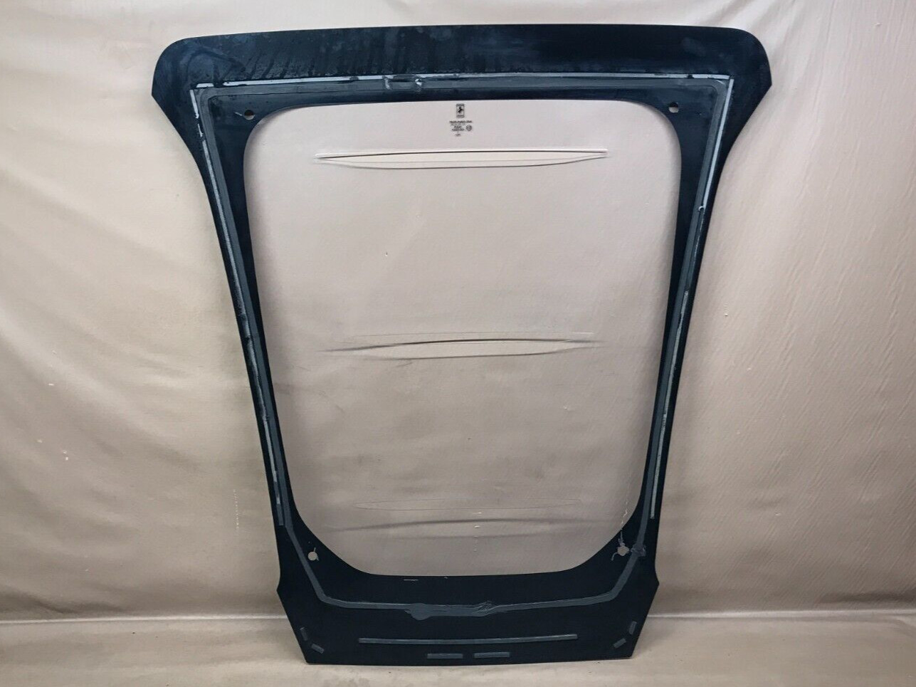 2020-2023 FERRARI F8 TRIBUTO REAR BACK ENGINE DECK LID WINDOW GLASS PANEL OEM