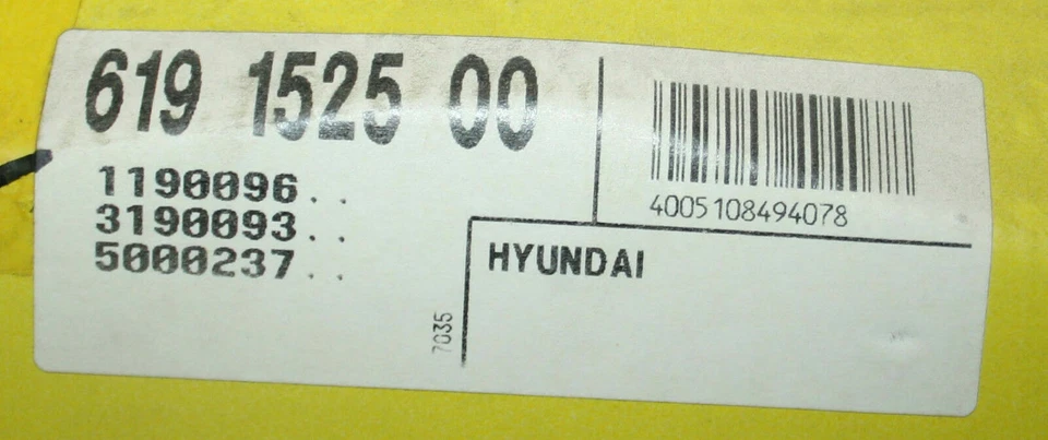 LuK 619 1525 00 Juego embrague Hyundai Lantra I 1.5 i.e.  Pony 1.3 Nuevo Foto 2 de 4