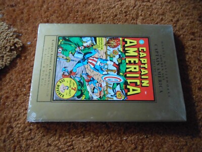 Golden Age Captain America 5 Marvel Masterworks  (2011, Hardcover) new!