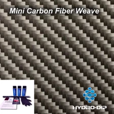 Hydrographic Dip Kit Mini Carbon Fiber Weave Hydro Dip Dipping 6 Oz.