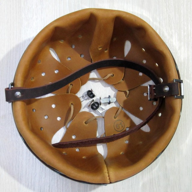 PERFECT REPLICA! German Helmet LINER M31 size 68/61 with chin strap eBay