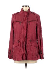 Tabitha Women Red Denim Jacket M