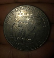 moneta americana usa da 1 dollaro One dollar 1971