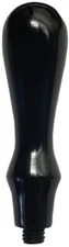 Black Lacquer Standard-style Wood wax seal stamp handle, fits our engraved heads
