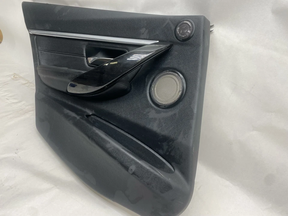BMW 340I XDRIVE 2016-2018 panel de puerta interior lateral izquierdo negro OEM Foto 4 de 4