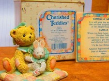 Cherished Teddies 950424 CAMILLE I'd Be Lost Without You with Bunny 1993