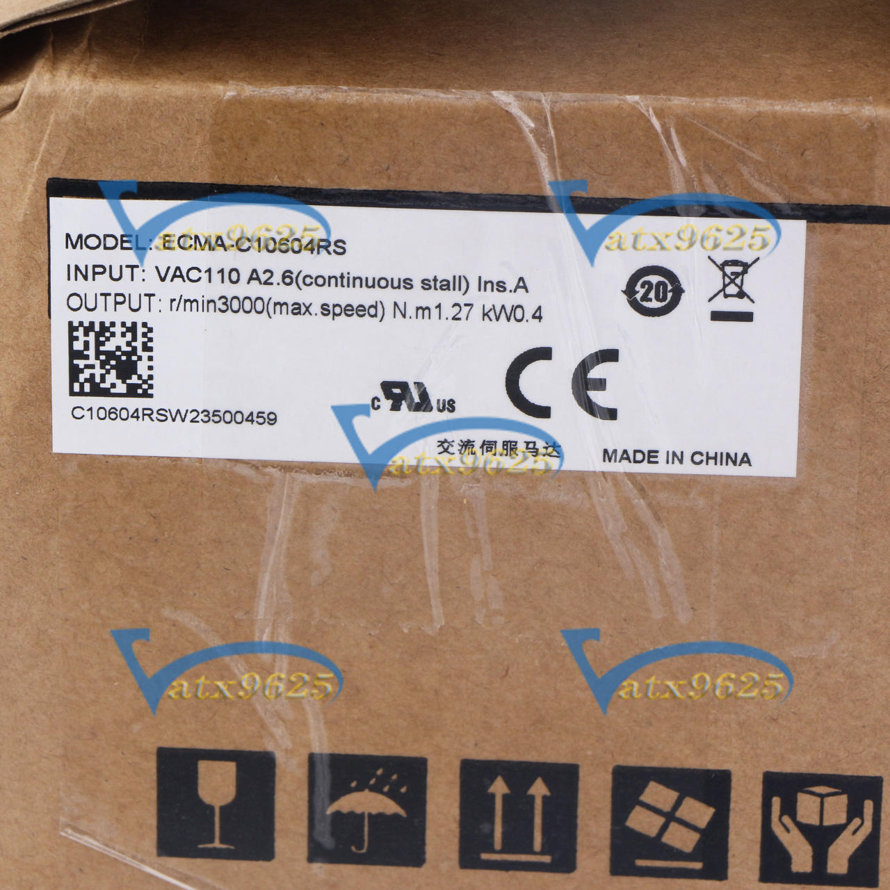 1PC NEW DELTA servo motor ECMA-C10604RS in box