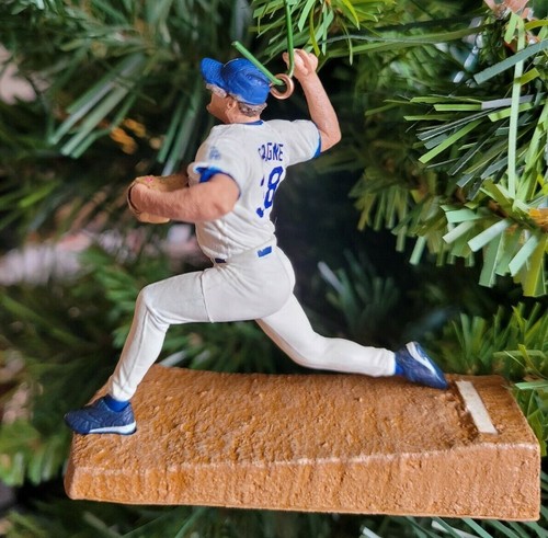 Eric Gagne Los Angeles LA Dodgers Baseball MLB Xmas Tree Ornament vtg Jersey #38 - Picture 9 of 15