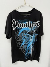 Vintage 90s Reebok North Carolina Carolina Panthers Shirt Black Large