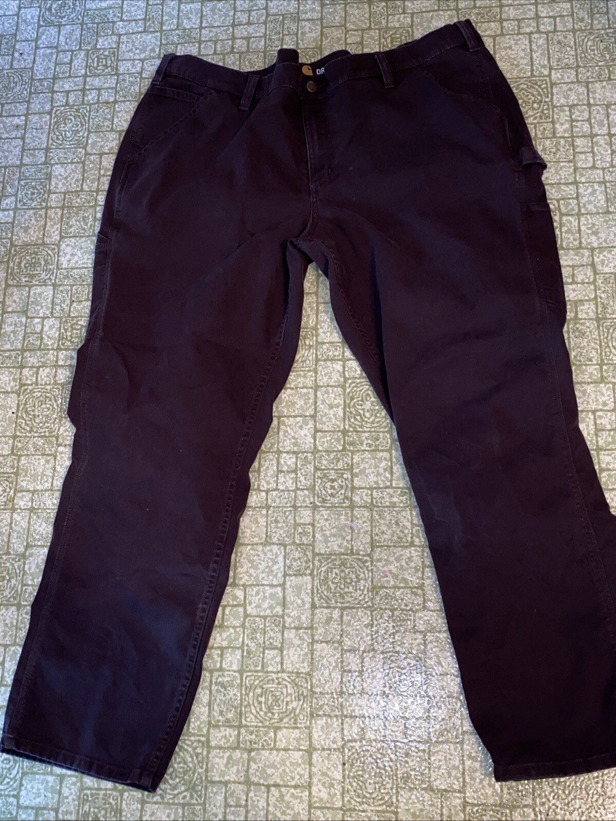 Carhartt Womens Pants Brown 22W Original  Fit Carpenter