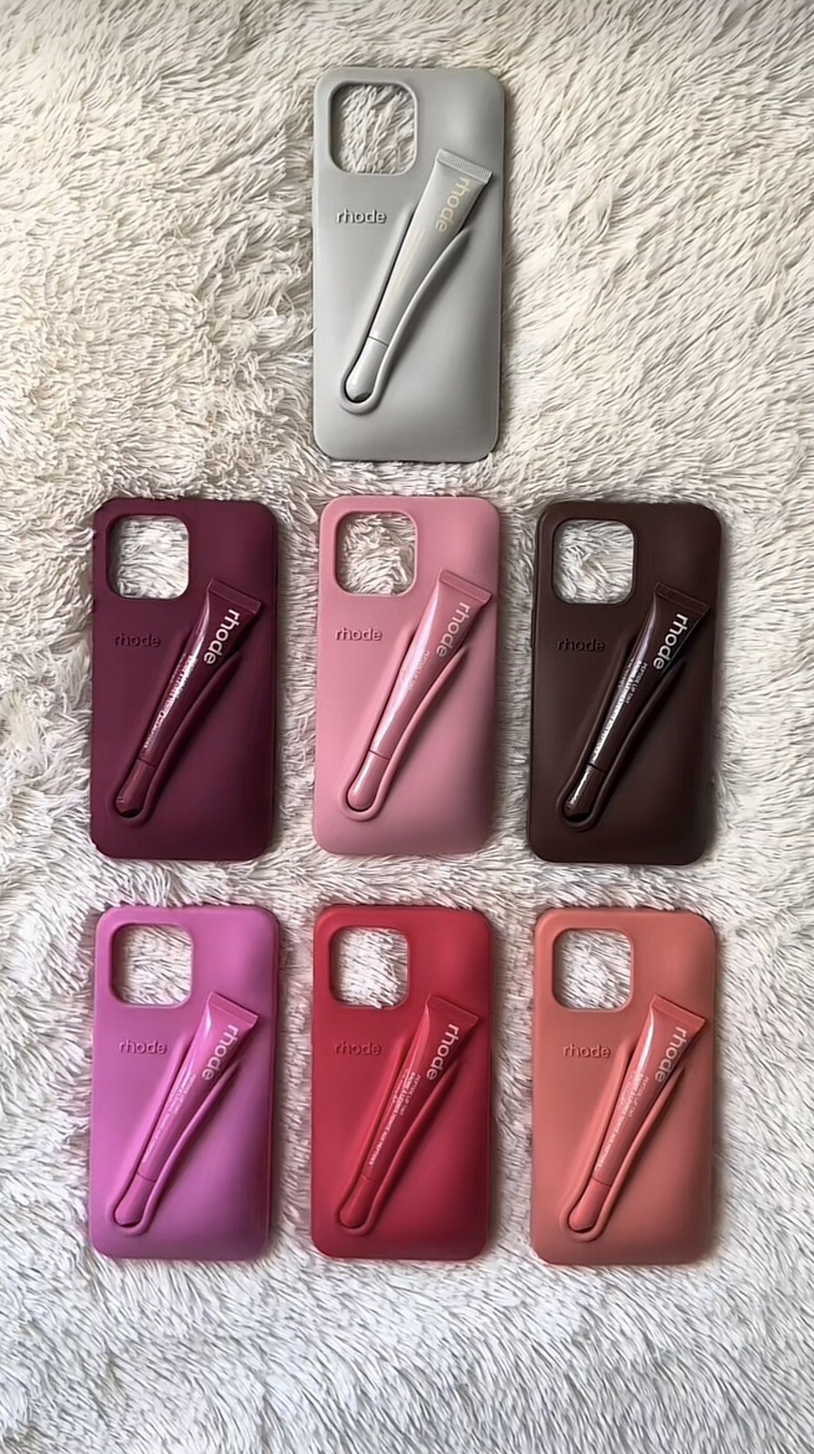 Coque Rhode antichoc et transparente avec technologie de protection d'écran intégrée