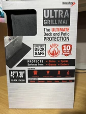 DiversiTech Black Non-woven Polypropylene Rectangular Grill Mat