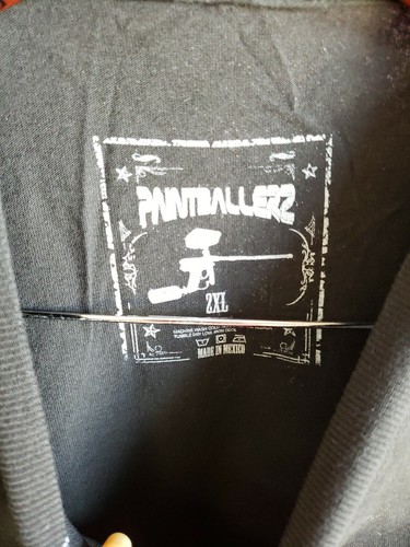 Paintball T-Shirt short sleeve SZ M, L, XL, XXL Black - Picture 4 of 8