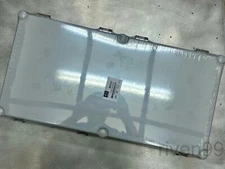 BUD 22x11x5" Hinged Latching Enclosure +Backplate, Grey Box,Outdoor NEMA 4X IP67