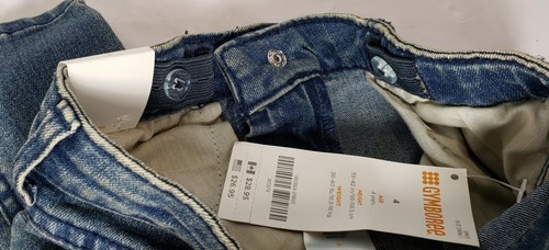 Gymboree Skinny Adjustable Waist Denim Blue Jeans NEW NWT 6714 - Picture 3 of 3