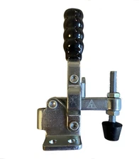 Lavalock BBQ Lid LL-12050-BLK Black Vertical Handle Smoker Door Clamp 200 Lb. La