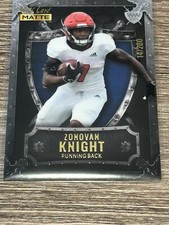 2022 WILD CARD MATTE  WEEKEND WARRIOR #WW50  ZONOVAN KNIGHT /200