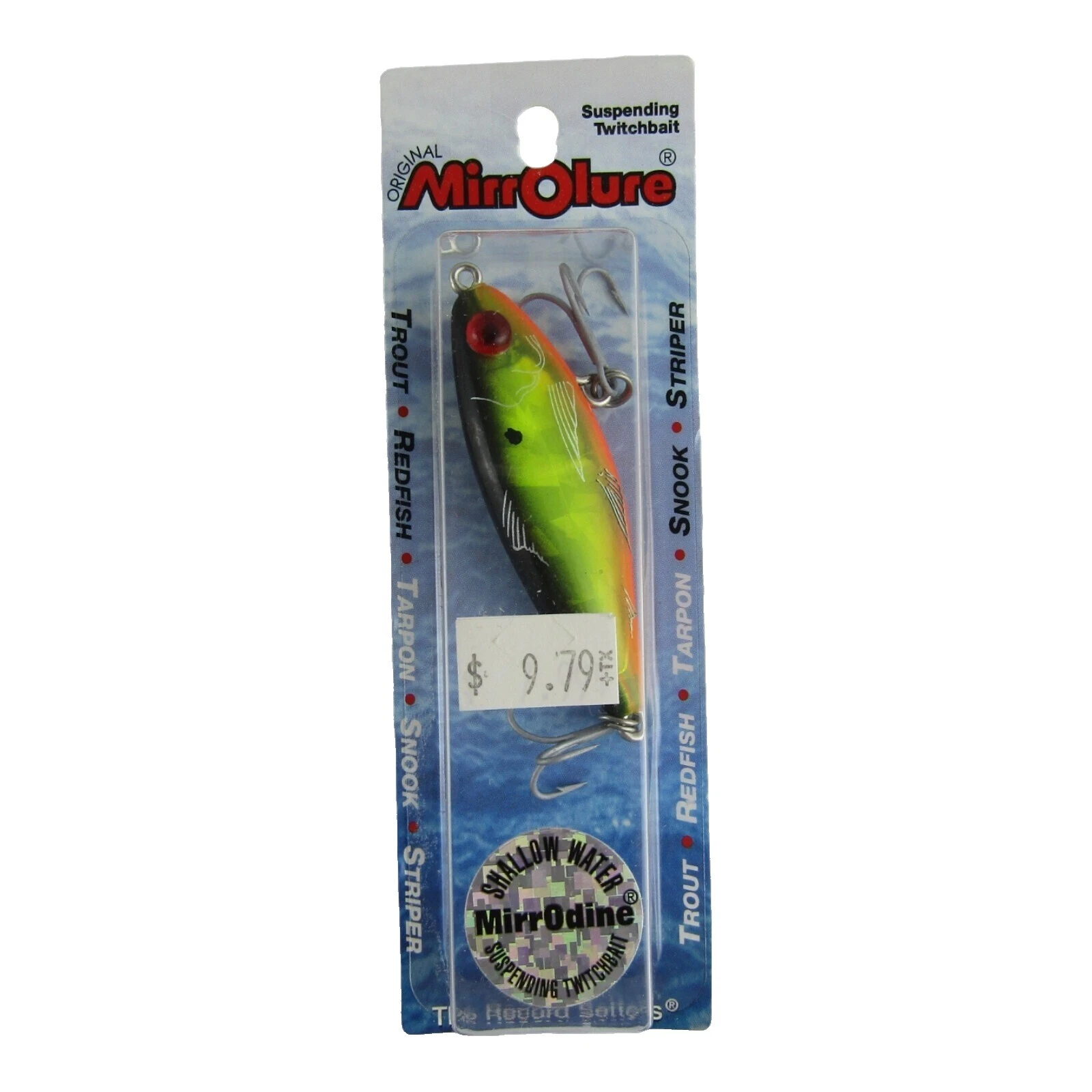 MirrOlure todos los cebos, señuelos pesca Agua salada de agua dulce