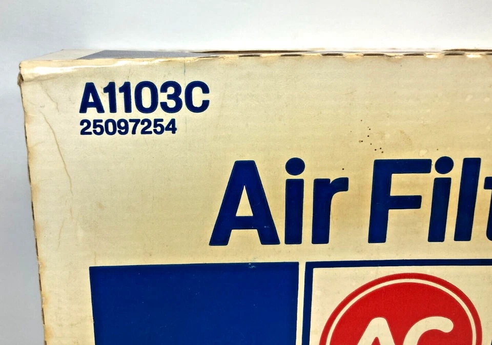 NOS AC DELCO A1103C 25097254 AIR FILTER DODGE V8 360 TRUCK Van DAKOTA 1986-87 - Image 4 of 4