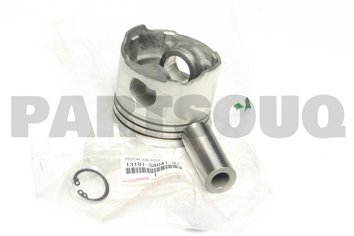 131015804101 Genuine Toyota PISTON SUB-ASSY, W/PIN 13101